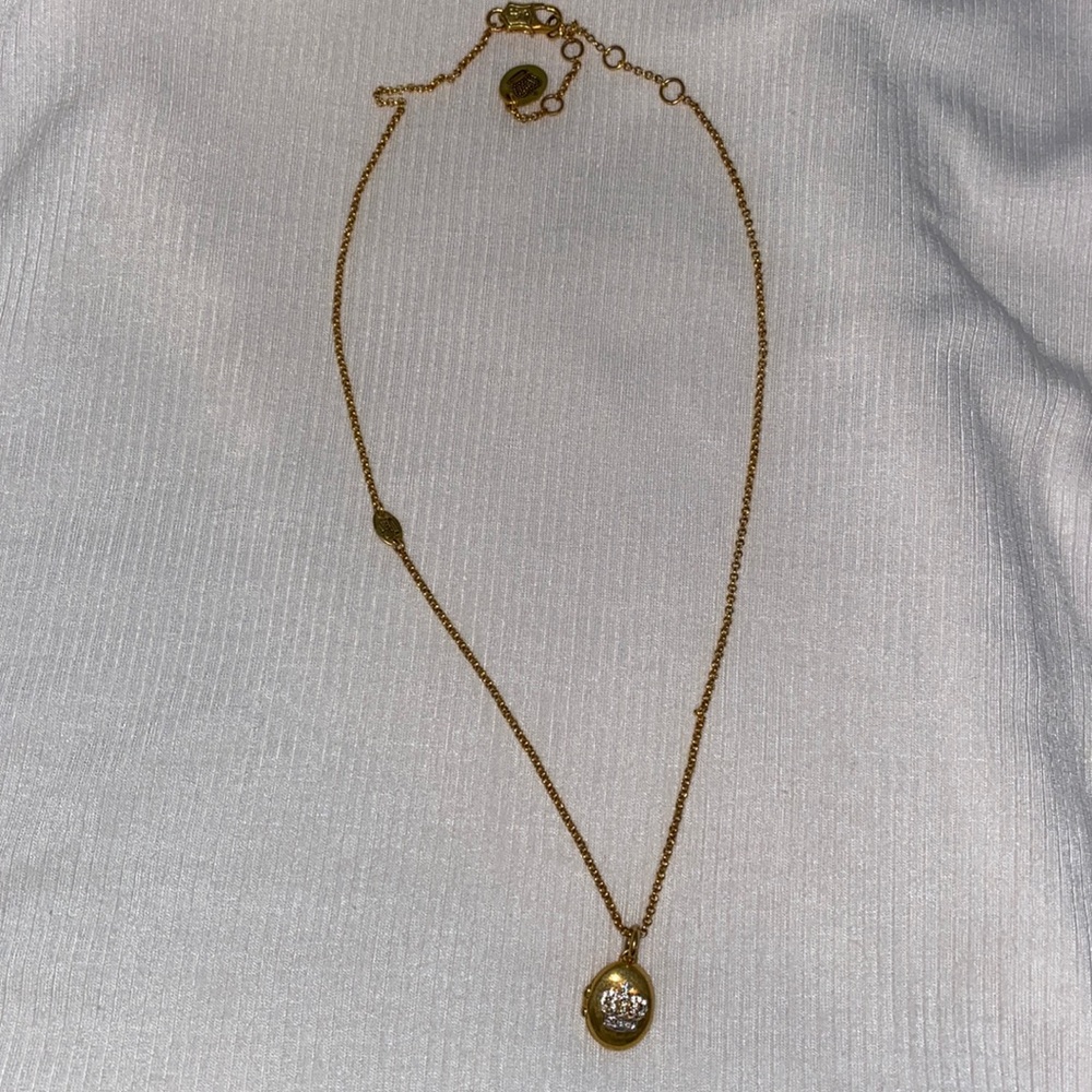 Juicy Couture Locket Necklace Dainty
